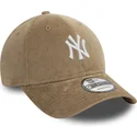 kepure-islenkta-smelio-reguliuojamas-9forty-cord-new-york-yankees-mlb-new-era