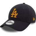 kepure-islenkta-tamsiai-melyna-reguliuojamas-9twenty-league-essential-los-angeles-dodgers-mlb-new-era