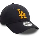 kepure-islenkta-tamsiai-melyna-reguliuojamas-9twenty-league-essential-los-angeles-dodgers-mlb-new-era