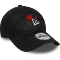 kepure-islenkta-juoda-reguliuojamas-9twenty-rose-icon-new-era
