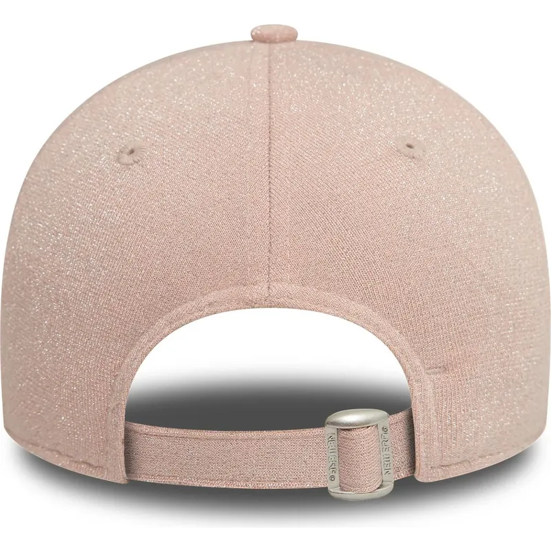kepure-islenkta-rozine-reguliuojamas-9forty-glitter-new-york-yankees-mlb-new-era