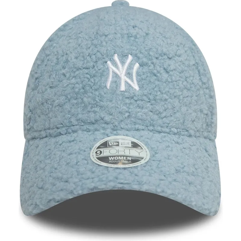 kepure-islenkta-melyna-reguliuojamas-9forty-borg-new-york-yankees-mlb-new-era