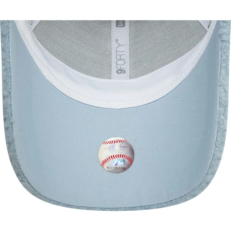 kepure-islenkta-melyna-reguliuojamas-9forty-borg-new-york-yankees-mlb-new-era