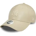 kepure-islenkta-smelio-reguliuojamas-9forty-midi-pu-new-york-yankees-mlb-new-era