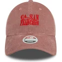 cap-islenkta-pink-adjustable-strap-9twenty-cord-san-francisco-ciudades-y-playas-california-new-era