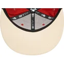 kepure-plokscia-oranzine-priglundanti-59fifty-side-patch-oakland-athletics-mlb-new-era