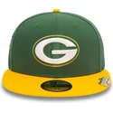 kepure-plokscia-ivairiaspalvis-priglundanti-59fifty-pin-pack-green-bay-packers-nfl-new-era