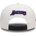 kepure-plokscia-juoda-snapback-9fifty-white-crown-patch-los-angeles-lakers-nba-new-era