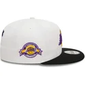 kepure-plokscia-juoda-snapback-9fifty-white-crown-patch-los-angeles-lakers-nba-new-era