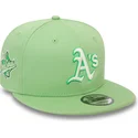 snapback-9fifty-oakland-athletics-mlb-z-latka-world-series-jasnozielona-czapka-z-daszkiem-new-era