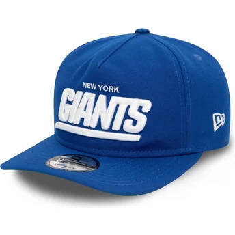Niebieska czapka z zakrzywionym daszkiem snapback 9FIFTY A Frame Coaches New York Giants NFL od New Era