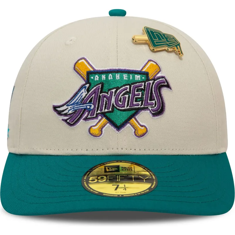czapka-z-daszkiem-bezowo-zielona-dopasowana-59fifty-pin-anaheim-angels-mlb-od-new-era