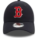 kepure-islenkta-tamsiai-melyna-reguliuojamas-9forty-side-patch-boston-red-sox-mlb-new-era