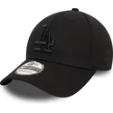 kepure-islenkta-juoda-priglundanti-39thirty-monochrome-los-angeles-dodgers-mlb-new-era