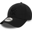czarna-zakrzywiona-czapka-z-regulacja-z-czarnym-logo-39thirty-stretch-nylon-new-york-yankees-mlb-od-new-era