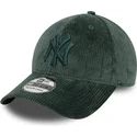zielona-zakrzywiona-czapka-z-daszkiem-z-zielonym-logo-39fifty-cord-new-york-yankees-mlb-od-new-era