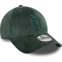 zielona-zakrzywiona-czapka-z-regulacja-i-zielonym-logo-39thirty-cord-new-york-yankees-mlb-od-new-era