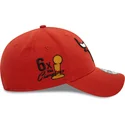 regulowana-pomaranczowa-czapka-z-daszkiem-9forty-flower-icon-chicago-bulls-nba-od-new-era