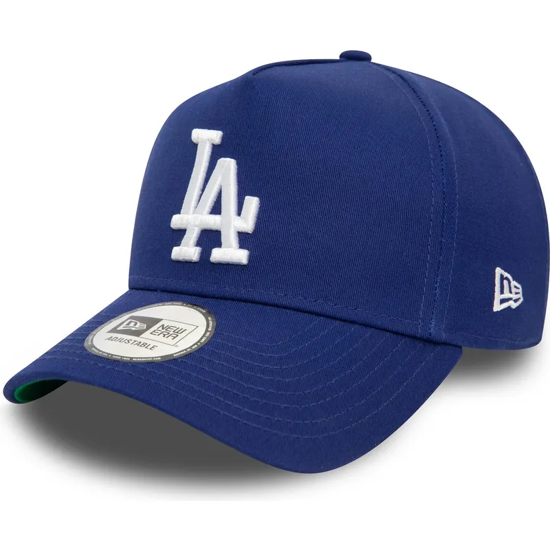 niebieska-czapka-z-daszkiem-snapback-9forty-e-frame-patch-los-angeles-dodgers-mlb-od-new-era