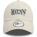 cap-islenkta-beige-adjustable-strap-9twenty-scribble-ac-milan-serie-a-new-era