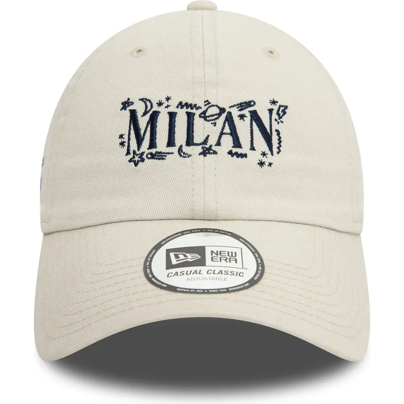 bezowa-czapka-z-zakrzywionym-daszkiem-regulowana-9twenty-scribble-ac-milan-serie-a-od-new-era