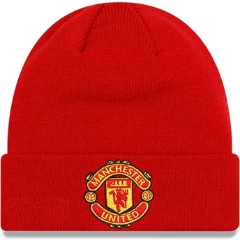 Kepurė raudona Core Cuff Manchester United Football Club Premier League New Era