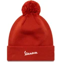 kepure-su-bumbulu-oranzine-seasonal-cuff-vespa-piaggio-new-era