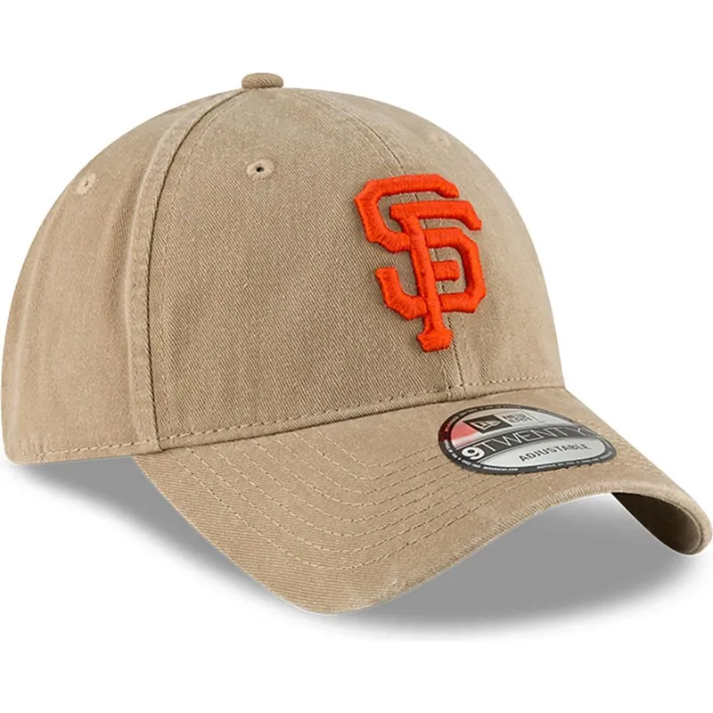 cap-islenkta-beige-adjustable-strap-9twenty-core-classic-san-francisco-giants-mlb-new-era