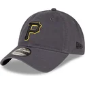 cap-islenkta-gray-adjustable-strap-9twenty-core-classic-pittsburgh-pirates-mlb-new-era
