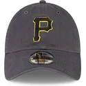 cap-islenkta-gray-adjustable-strap-9twenty-core-classic-pittsburgh-pirates-mlb-new-era