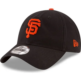 Kepurė išlenkta juoda reguliuojama juostelė 9TWENTY Core Classic San Francisco Giants MLB New Era