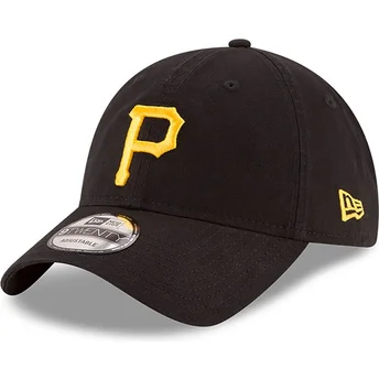 Czapka z zakrzywionym daszkiem czarna regulowana 9TWENTY Core Classic Pittsburgh Pirates MLB New Era