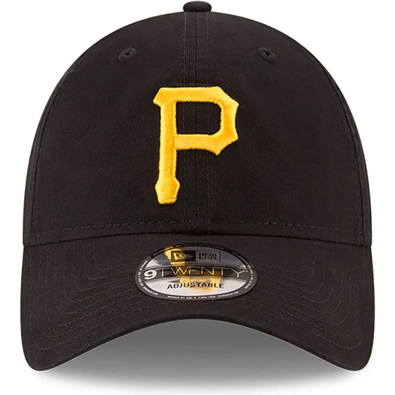 kepure-islenkta-juoda-reguliuojama-juostele-9twenty-core-classic-pittsburgh-pirates-mlb-new-era