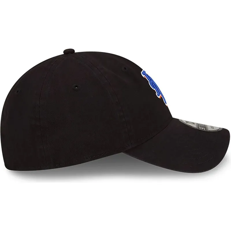 kepure-islenkta-juoda-reguliuojama-juostele-9twenty-core-classic-new-york-mets-mlb-new-era