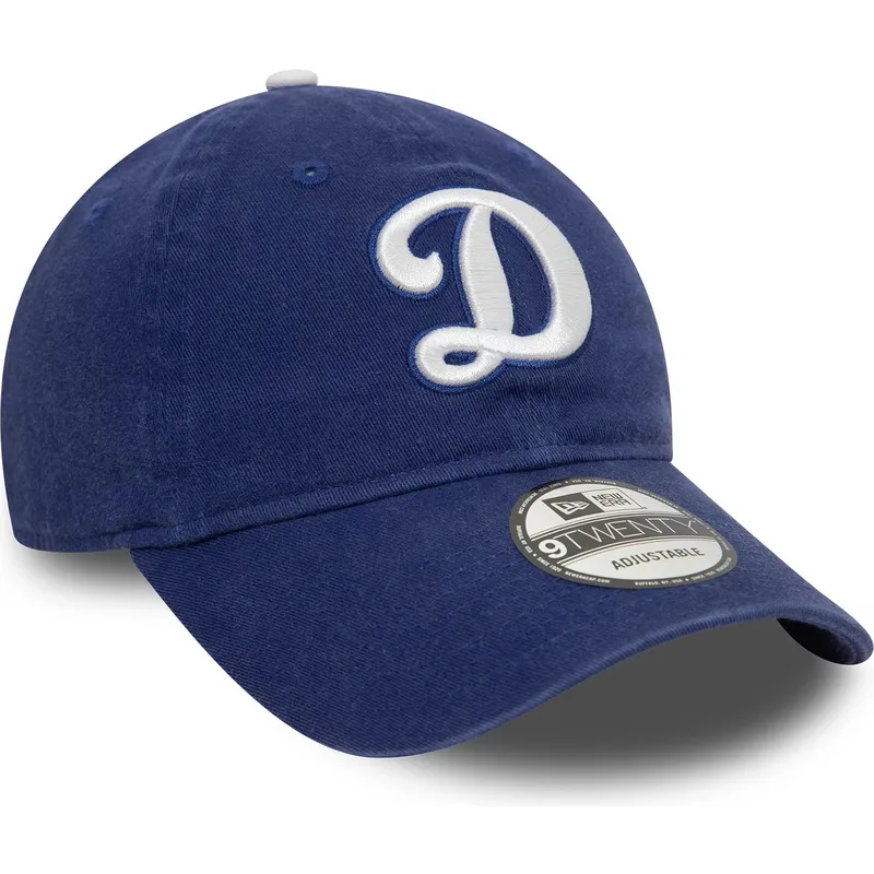 kepure-islenkta-melyna-reguliuojamas-9twenty-core-classic-los-angeles-dodgers-mlb-new-era