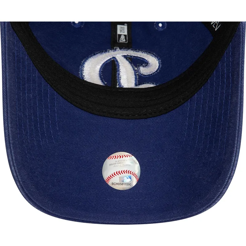 kepure-islenkta-melyna-reguliuojama-juostele-9twenty-core-classic-los-angeles-dodgers-mlb-new-era