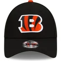 kepure-islenkta-juoda-reguliuojamas-9forty-the-league-cincinnati-bengals-nfl-new-era