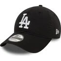 czapka-z-zakrzywionym-daszkiem-czarna-regulowana-9twenty-washed-los-angeles-dodgers-mlb-new-era