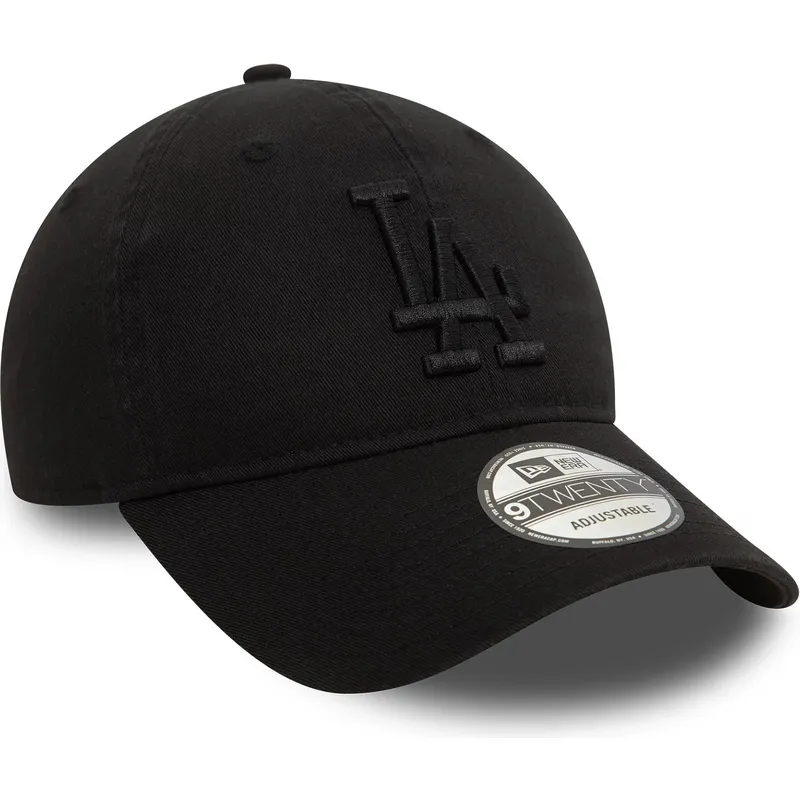 kepure-islenkta-juoda-reguliuojamas-9twenty-washed-los-angeles-dodgers-mlb-new-era