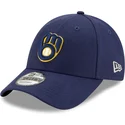 granatowa-zakrzywiona-czapka-z-regulacja-9forty-the-league-milwaukee-brewers-mlb-new-era