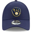 regulowana-czapka-z-zakrzywionym-daszkiem-9forty-the-league-milwaukee-brewers-mlb-granatowa-marki-new-era
