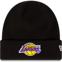 kepure-juoda-essential-cuff-los-angeles-lakers-nba-new-era
