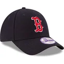 kepure-islenkta-tamsiai-melyna-reguliuojamas-vaikams-9forty-the-league-boston-red-sox-mlb-new-era