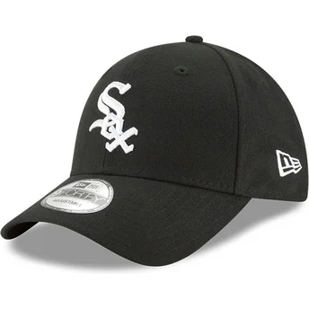 Czarna zakrzywiona regulowana czapka dziecięca 9FORTY The League Chicago White Sox MLB New Era