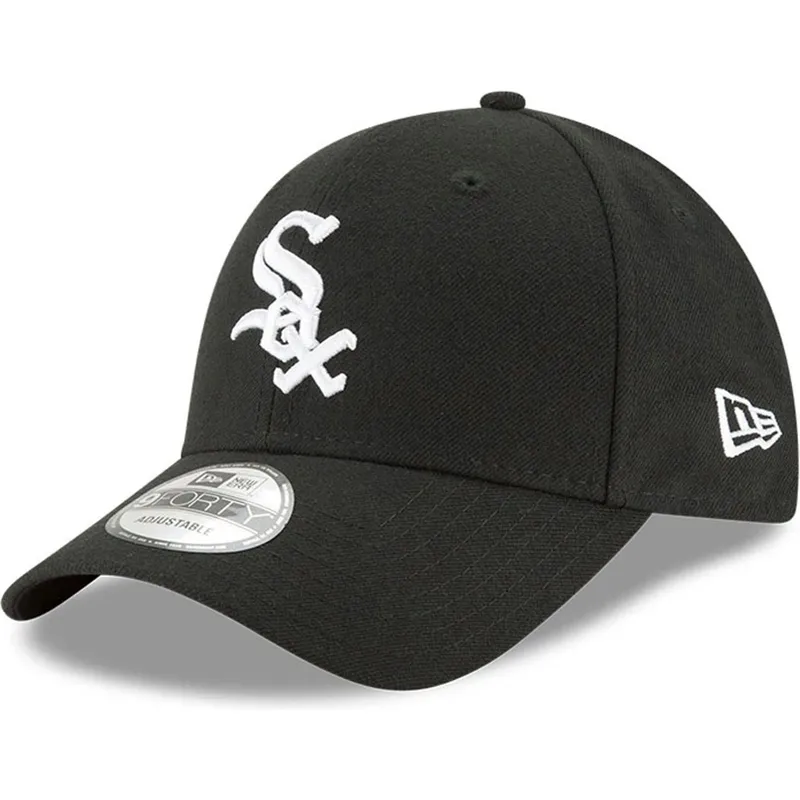 kepure-islenkta-juoda-reguliuojamas-vaikams-9forty-the-league-chicago-white-sox-mlb-new-era