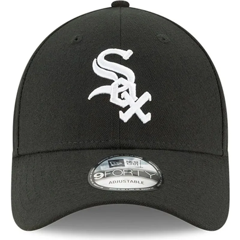 kepure-islenkta-juoda-reguliuojamas-vaikams-9forty-the-league-chicago-white-sox-mlb-new-era