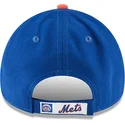 kepure-islenkta-melyna-reguliuojamas-vaikams-9forty-the-league-new-york-mets-mlb-new-era