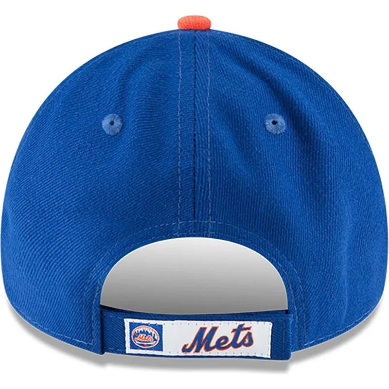 kepure-islenkta-melyna-reguliuojamas-vaikams-9forty-the-league-new-york-mets-mlb-new-era