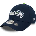 cap-islenkta-navy-blue-adjustable-strap-vaikams-9forty-the-league-seattle-seahawks-nfl-new-era