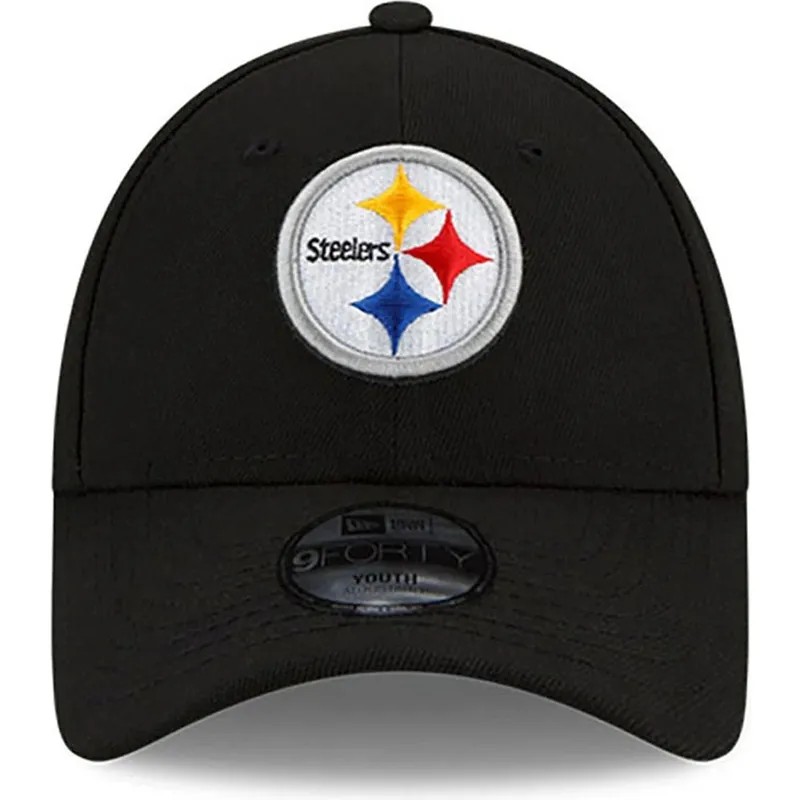 cap-islenkta-black-adjustable-strap-vaikams-9forty-the-league-pittsburgh-steelers-nfl-new-era cap-islenkta-black-adjustable-strap-vaikams-9forty-the-league-pittsburgh-steelers-nfl-new-era